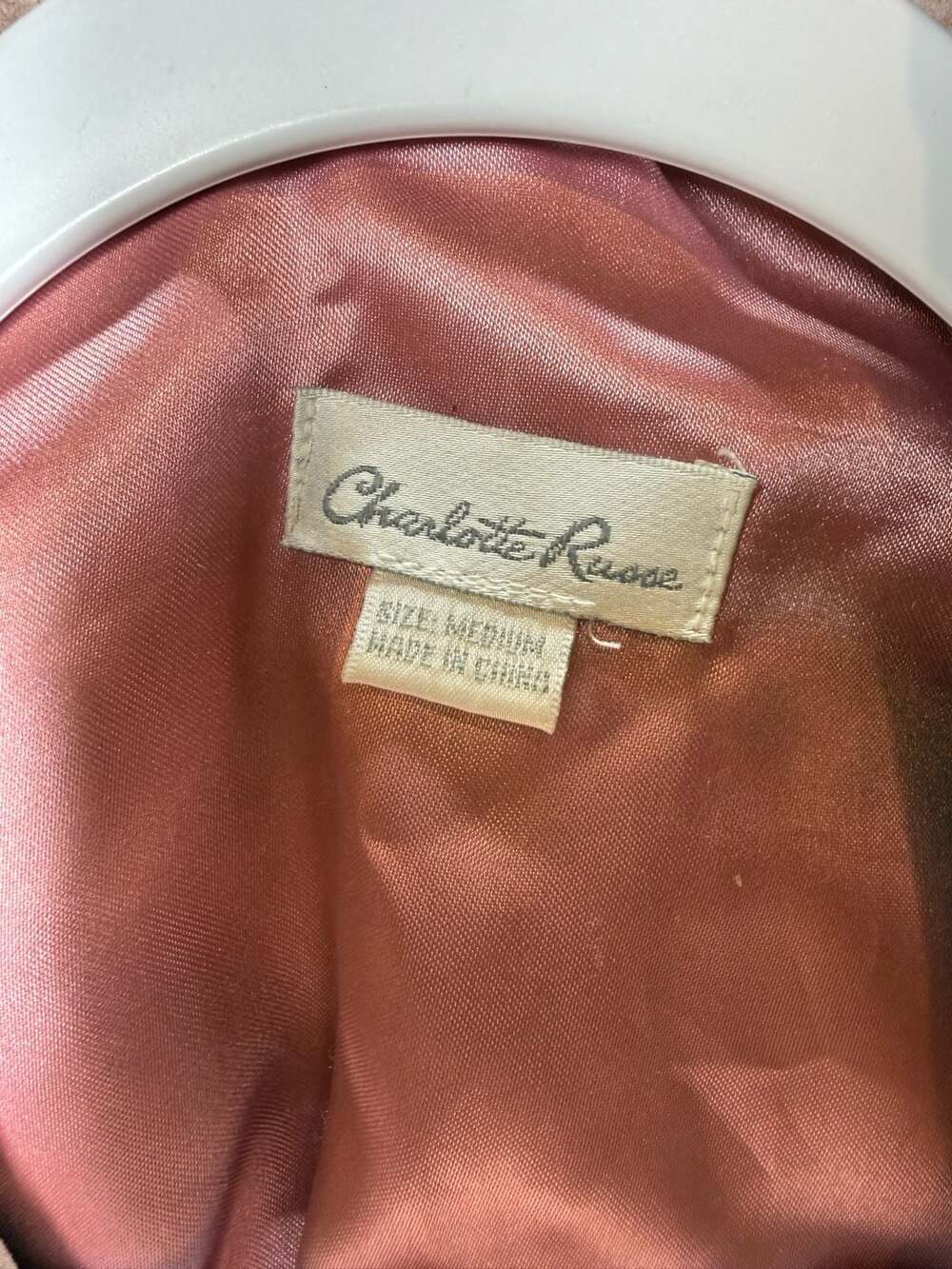 Boho/western/Y2k Women's Suede Leather Jacket Size Medium - Picture 13 of 16